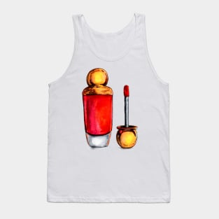 Red Lipstick Tank Top